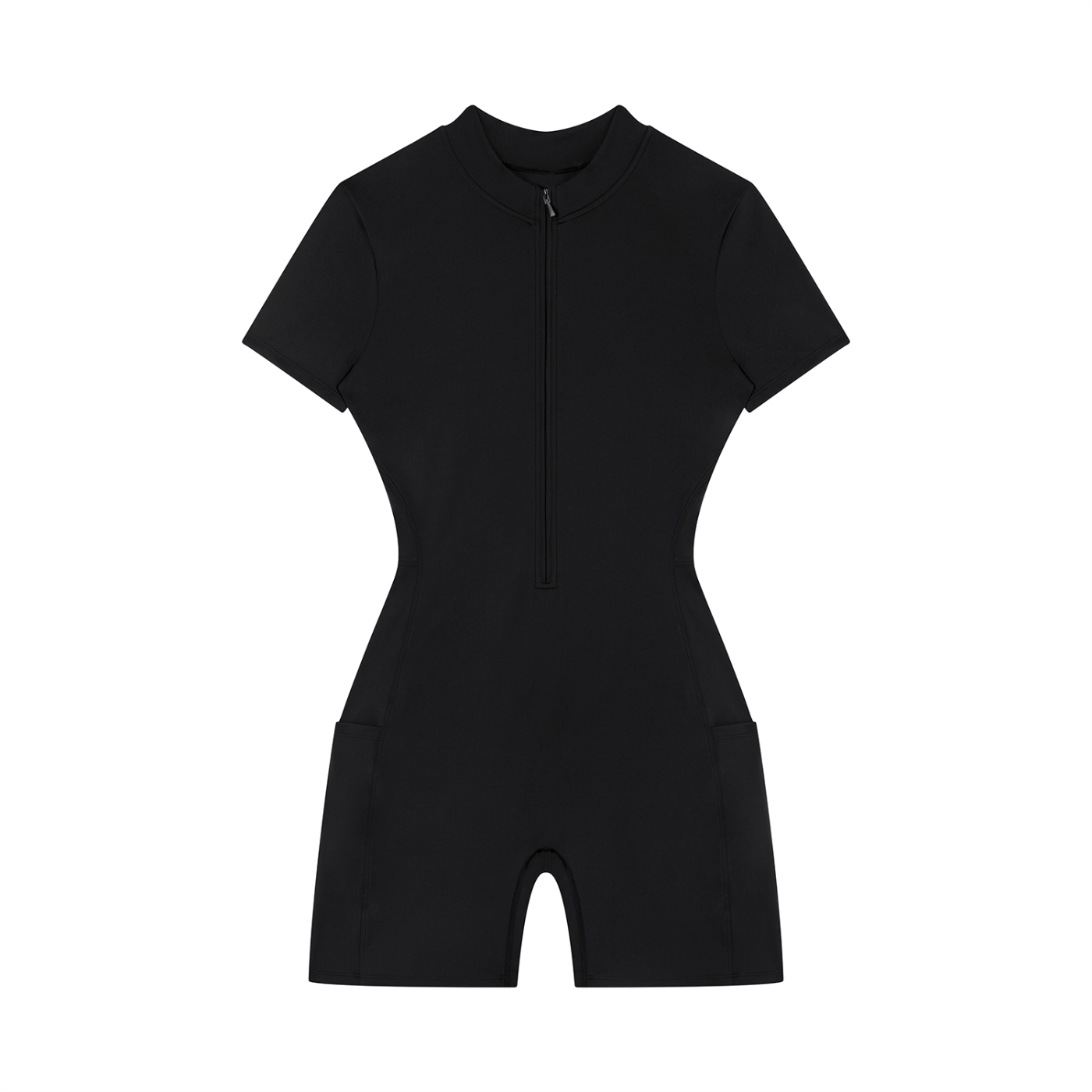Women's graffiti logo Quarter-Zip/Sleeve Romper
