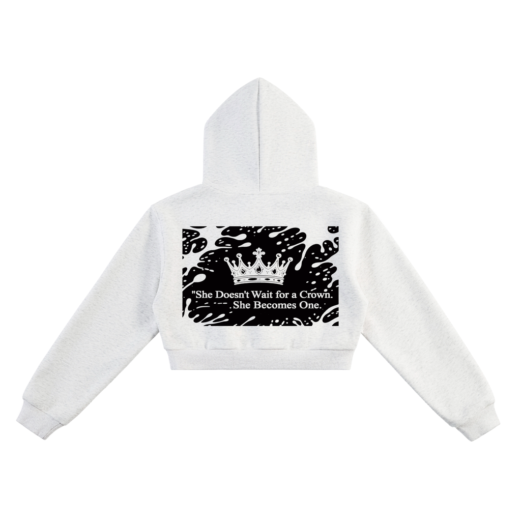 Women's CROWN Cropped Hoodie