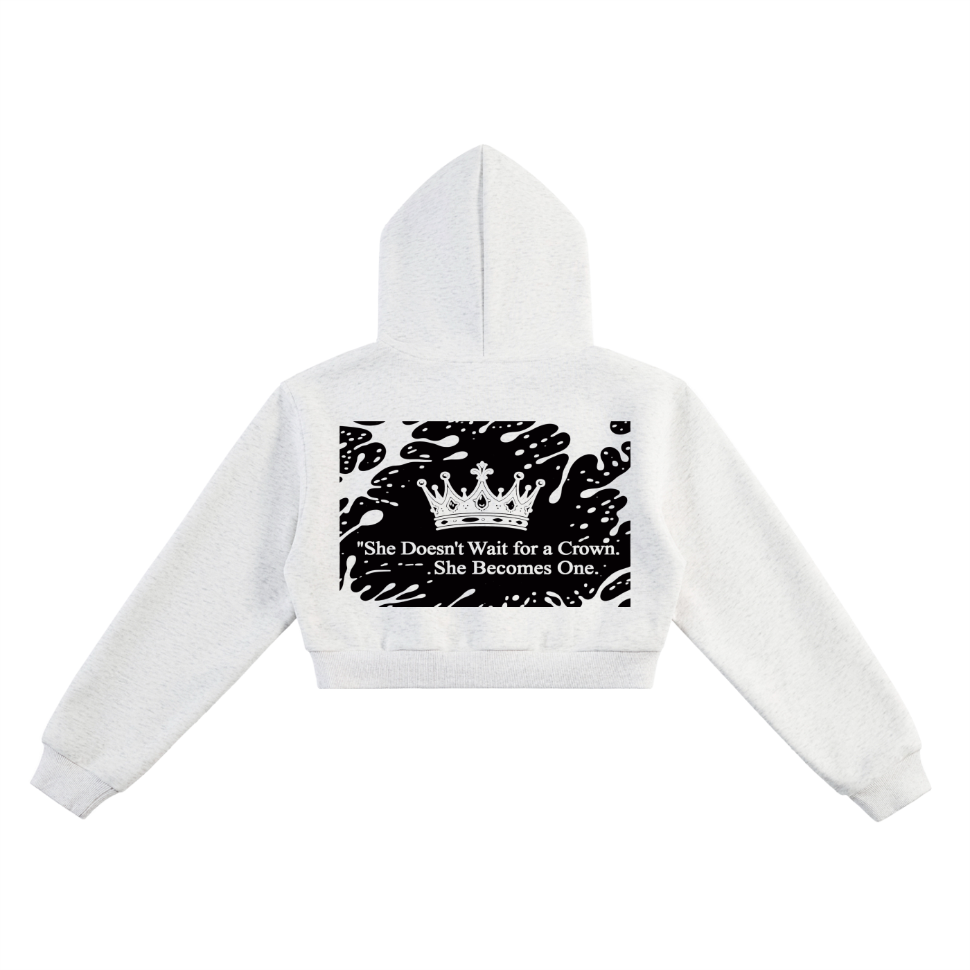 Women's CROWN Cropped Hoodie