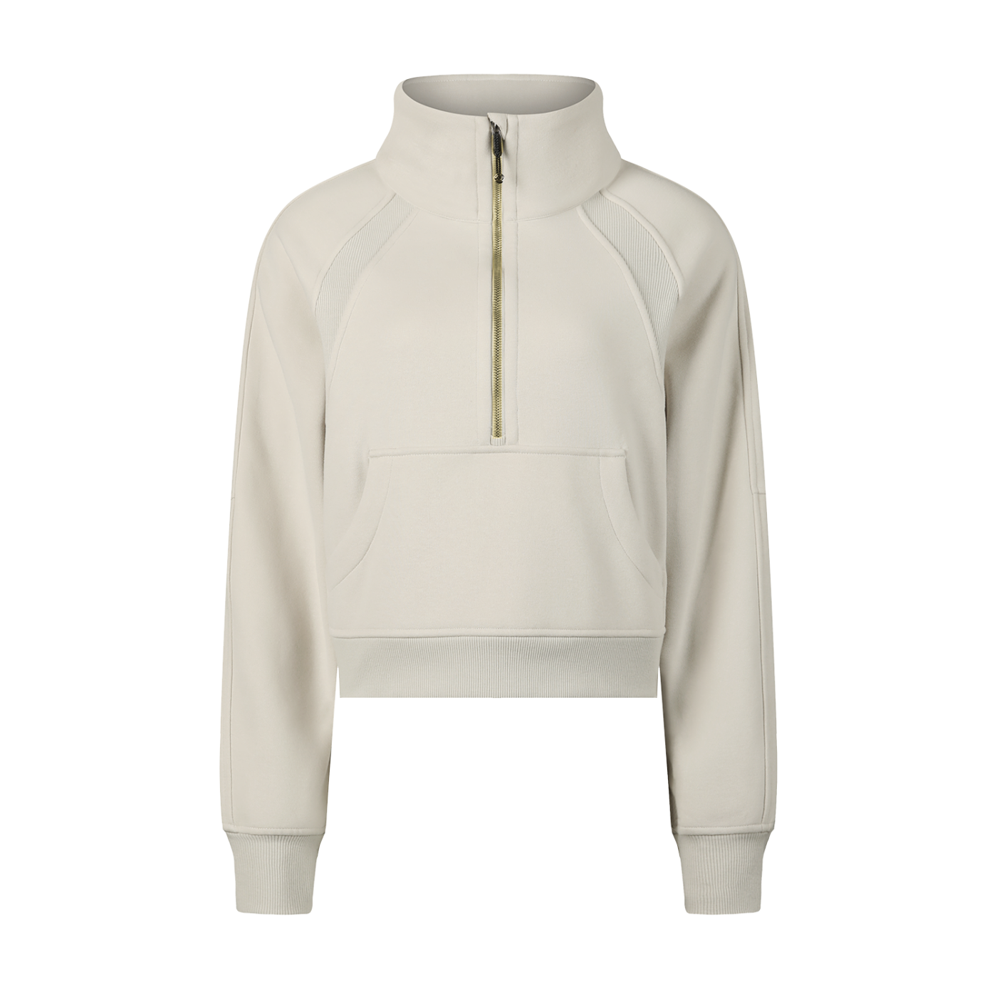 Women's BLOOM Cropped Half-Zip Sweatshirt