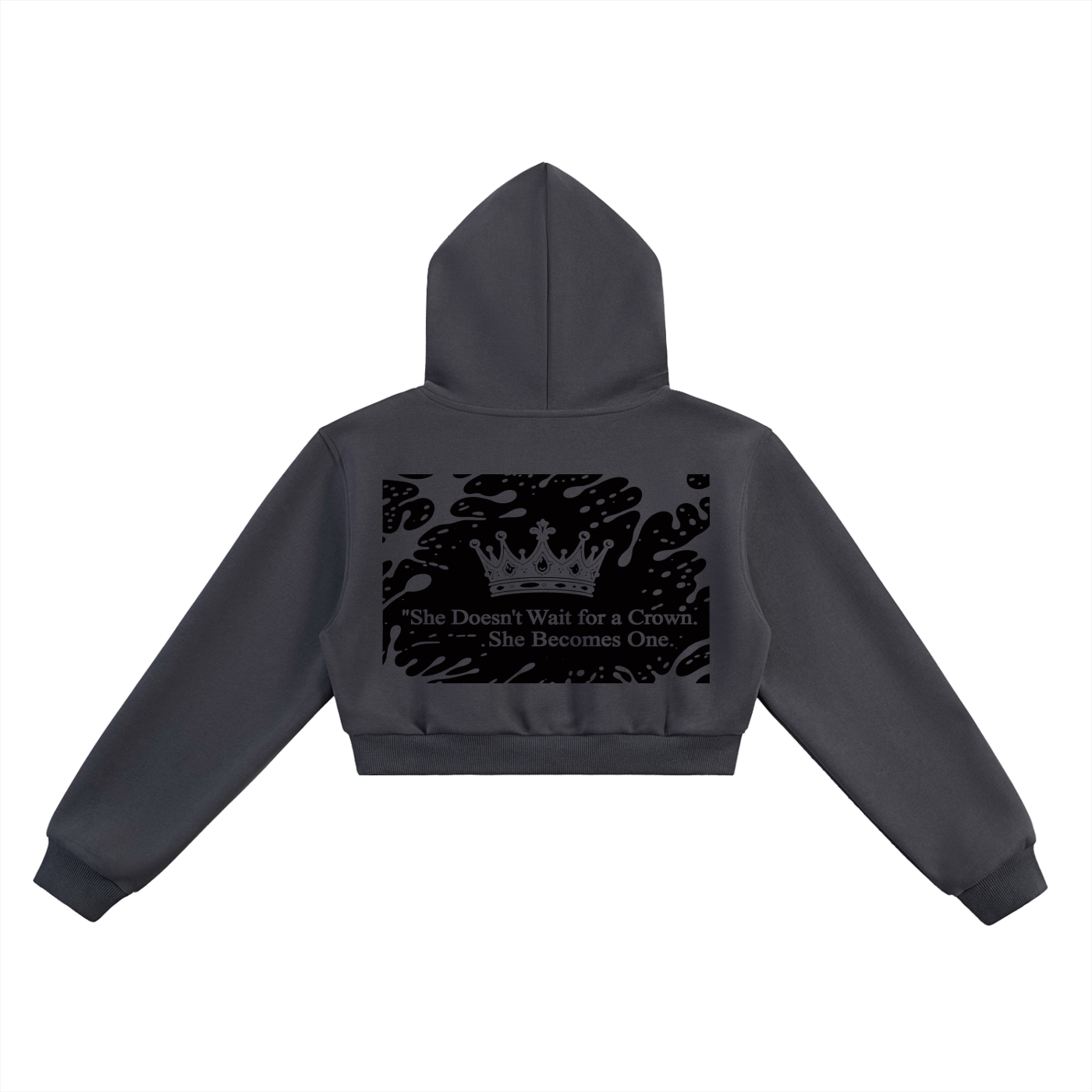 Women's CROWN Cropped Hoodie